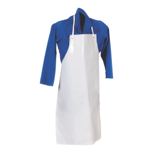 Apron Pvc White 125 X 70cm