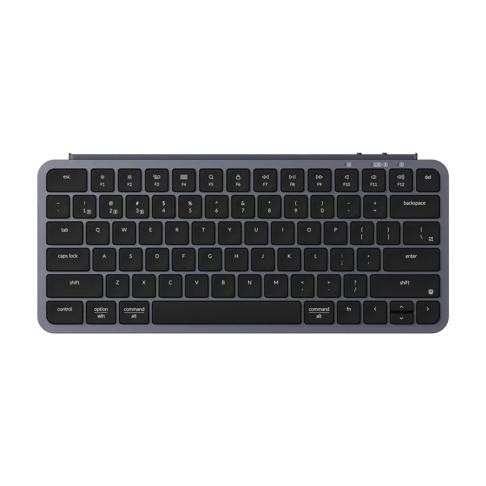 Keychron B1 Pro Ultra-slim 75% Wireless Keyboard - Space Grey