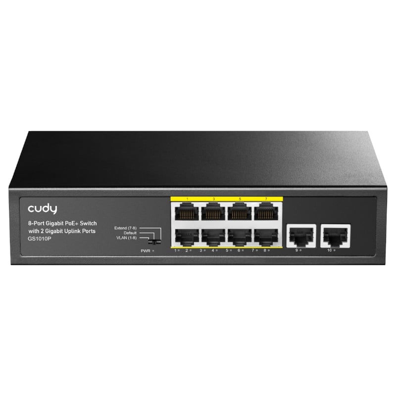 Cudy 8-port Gigabit Poe+ Unmanaged Switch