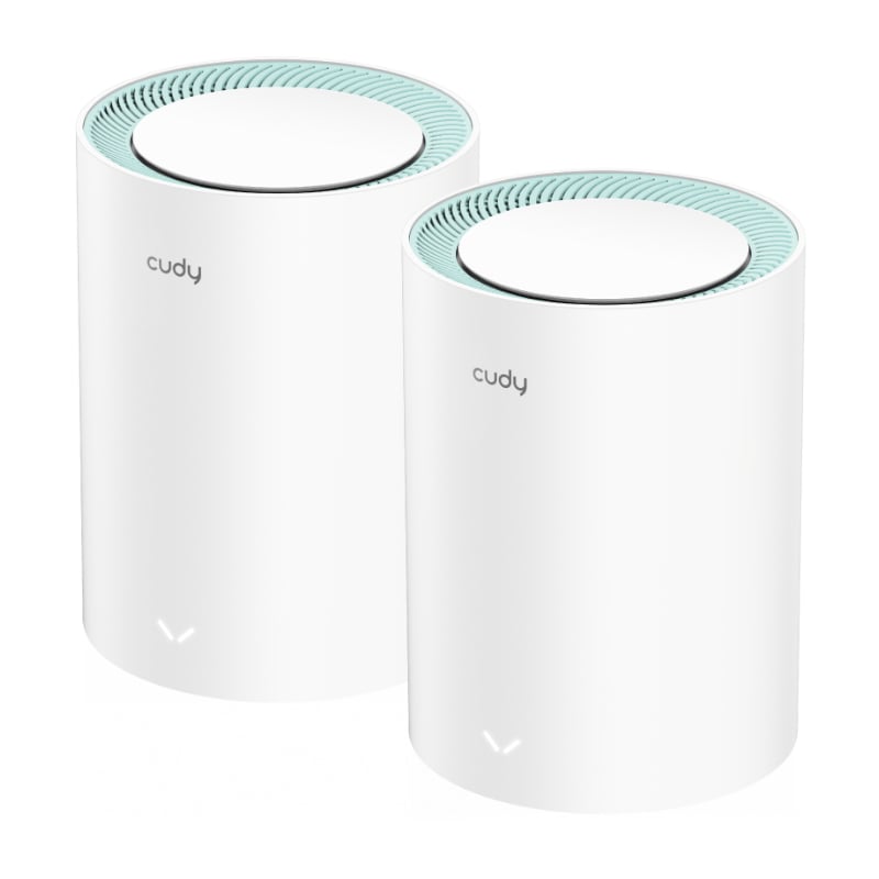 Cudy Ac1200 Wi-fi Mesh Kit 2 Pack With Gigabit