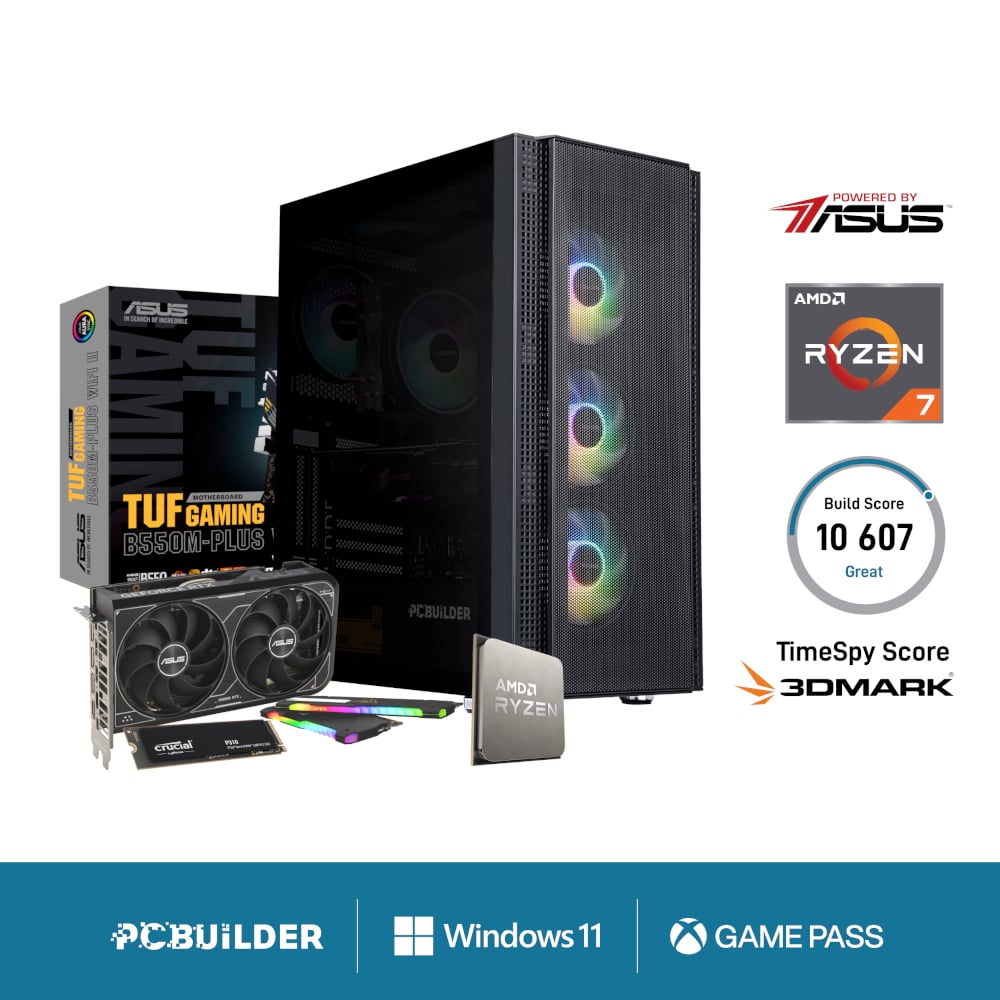 Pcbuilder Ryzen 7 5700x3d Commander Windows 11 Gaming Pc