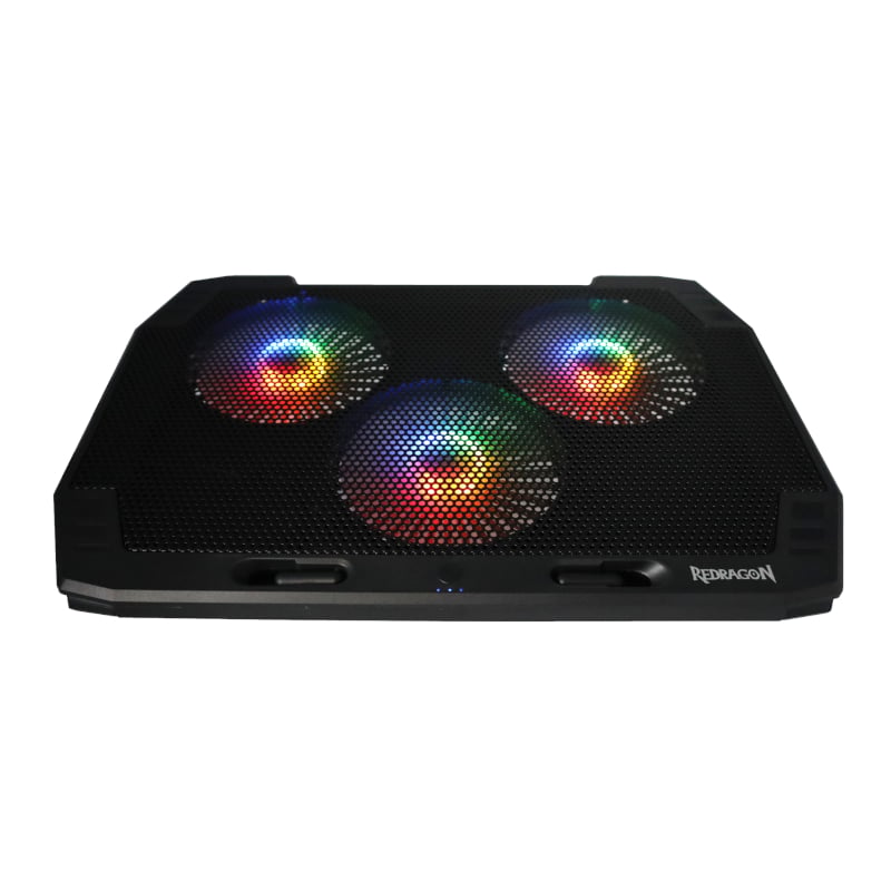 Redragon Dual Usb 3 Fan Rgb Gaming Notebook Stand