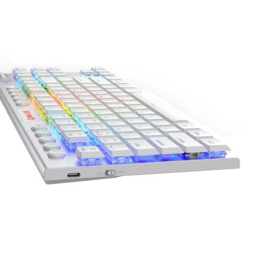 Redragon Horus 87key Rgb Led Super-slim Alu Frame - White - Image 4