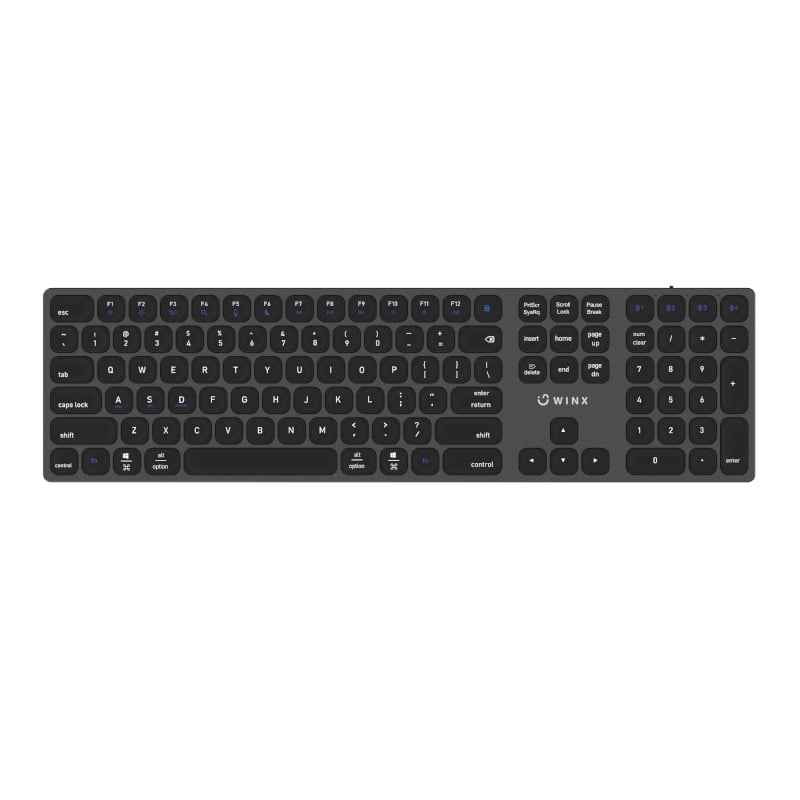 Winx Elite Wireless And Bt Keyboard